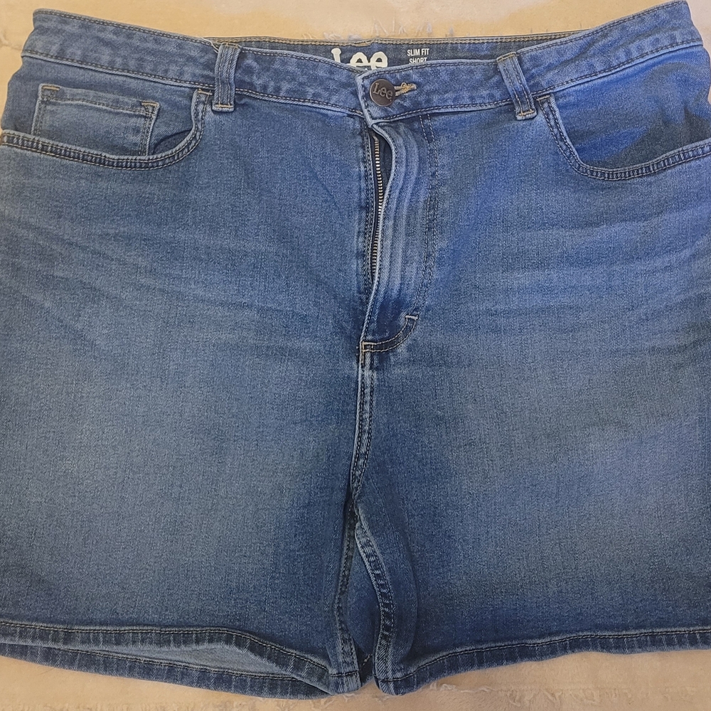 Lee Blue Denim Shorts